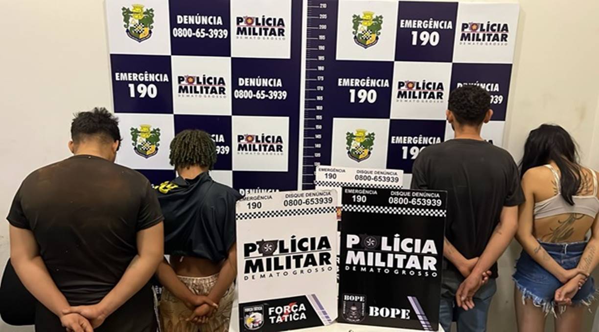 A Polícia Militar prende quadrilha por homicídio e ocultação de cadáver em Sorriso, encontrando o corpo da vítima 1