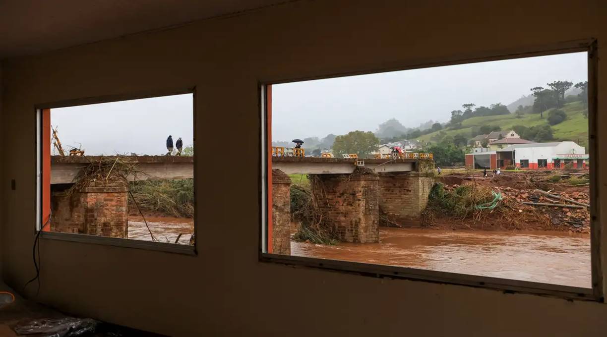 Rio Grande do Sul tem previsão de mais chuva forte neste domingo 1