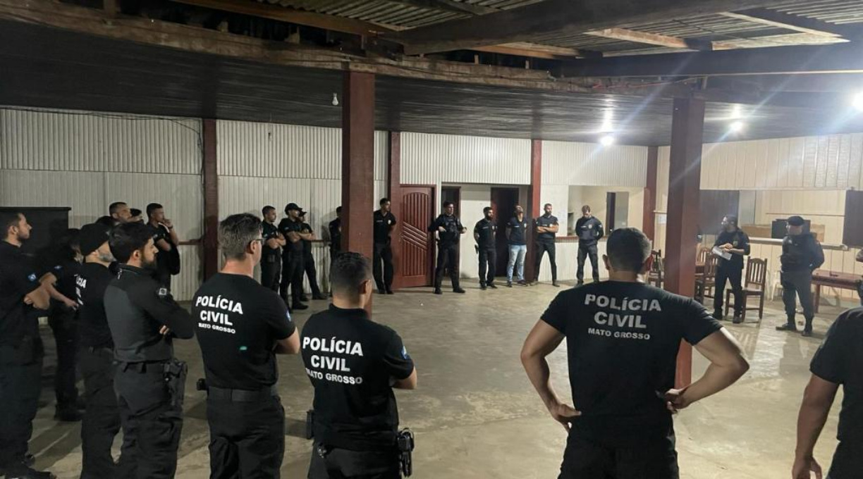 Polícia Civil deflagra operação contra integrantes de facção criminosa em Marcelândia 1