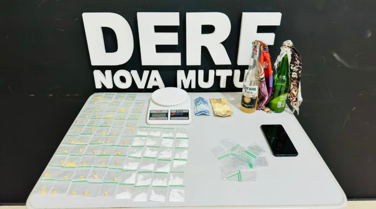 Polícia Civil desarticula tráfico de drogas com a prisão de mais dois traficantes em Nova Mutum 1