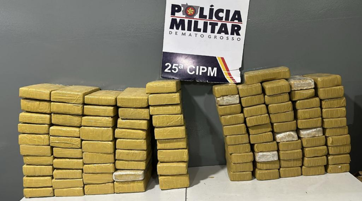 Polícia Militar apreende 100 kg de drogas e prende nove pessoas em flagrante em Várzea Grande 1