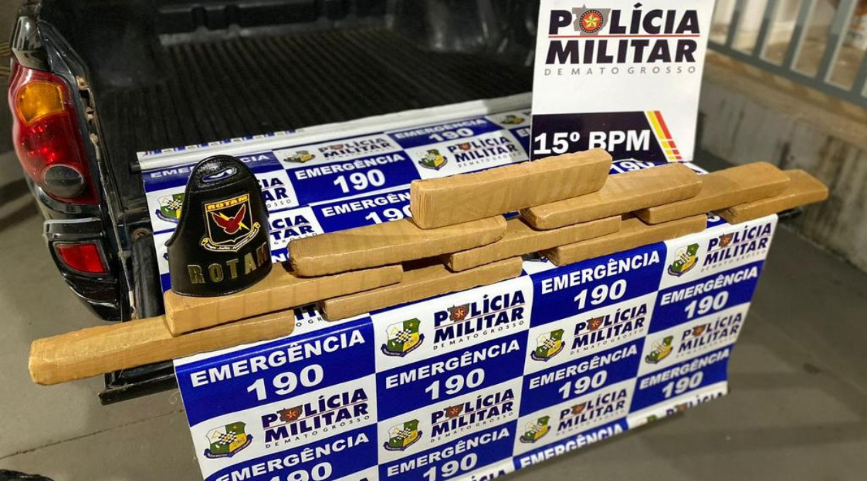 Polícia Militar prende casal por tráfico e apreende 27 quilos de entorpecentes 1