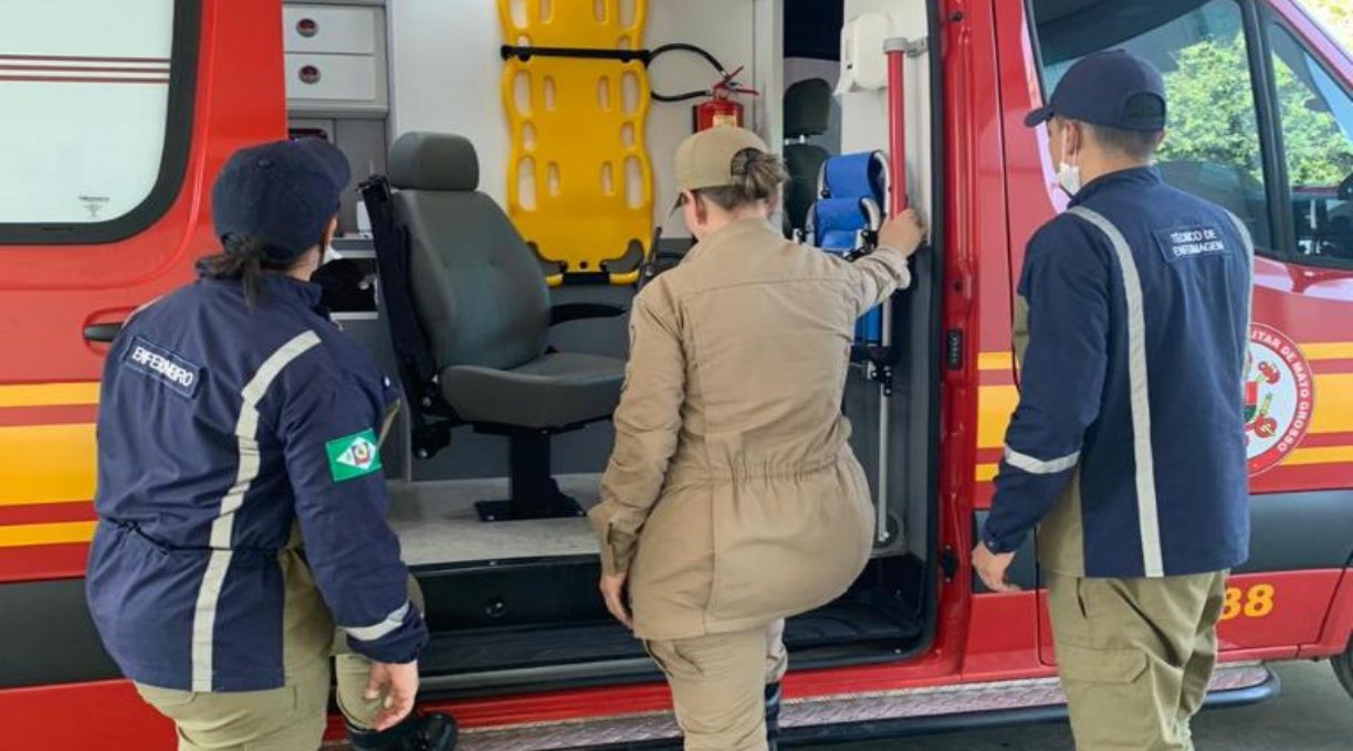 Bombeiros Militares orientam família por telefone e salvam bebê engasgado com uma pedra em Sorriso 1