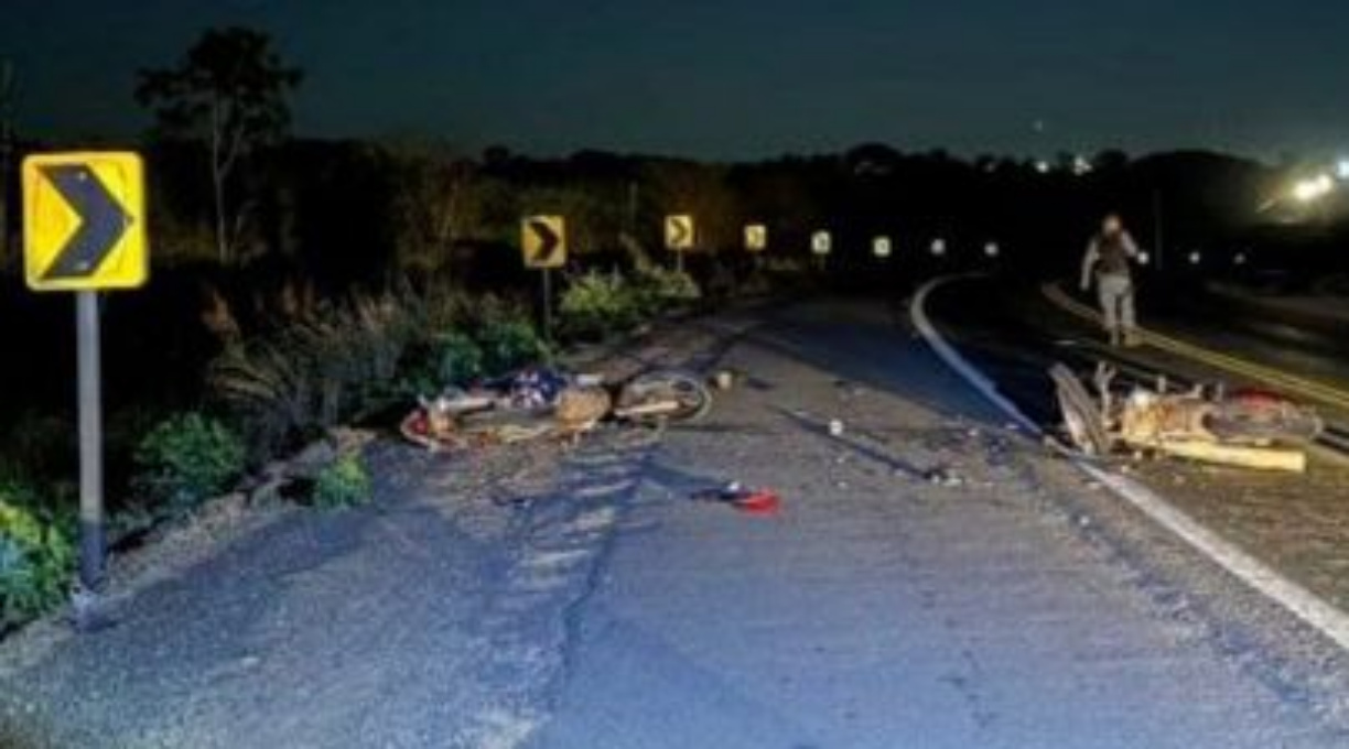 Colisão frontal entre duas motos resulta na morte de dois Jovens na BR-364 em Alto Araguaia 1