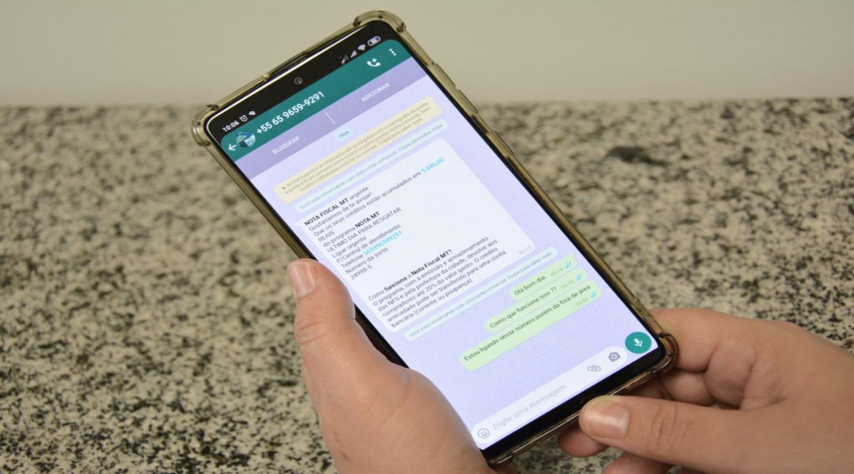 Sefaz reforça orientação sobre sites falsos e golpes via WhatsApp 1