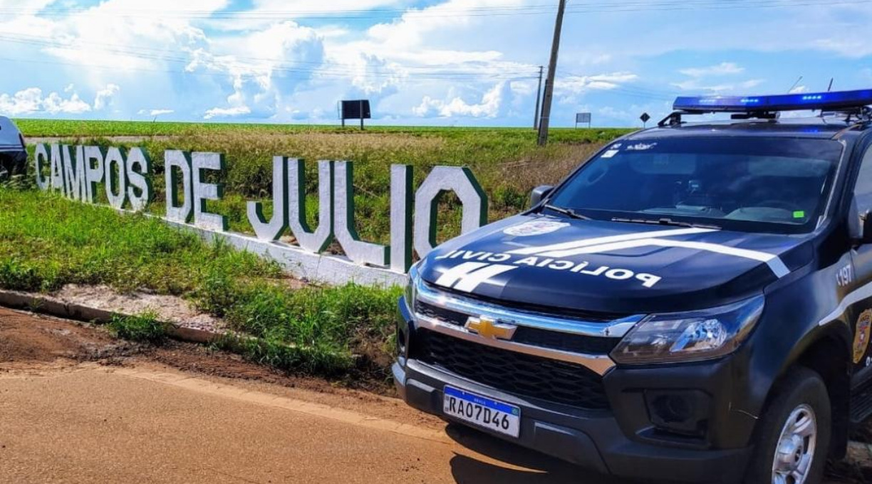 Seis envolvidos em tentativa de homicídio em Campos de Júlio são presos logo após o crime 1