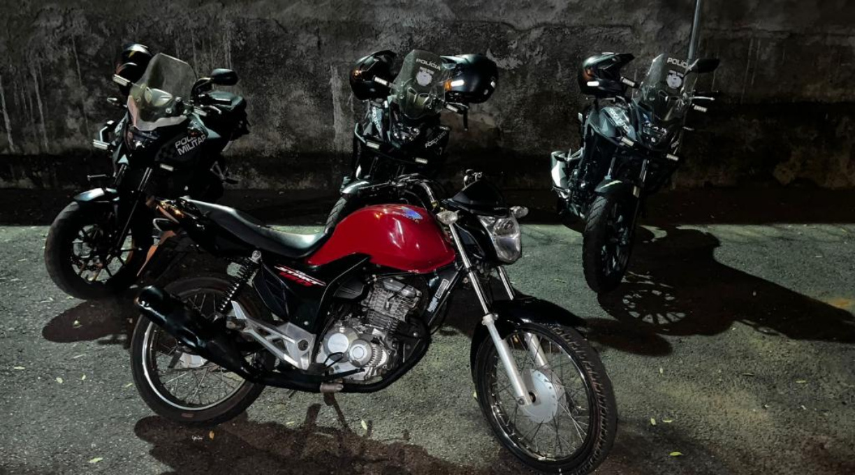 Força Tática apreende adolescente e recupera motocicleta roubada em Rondonópolis 1