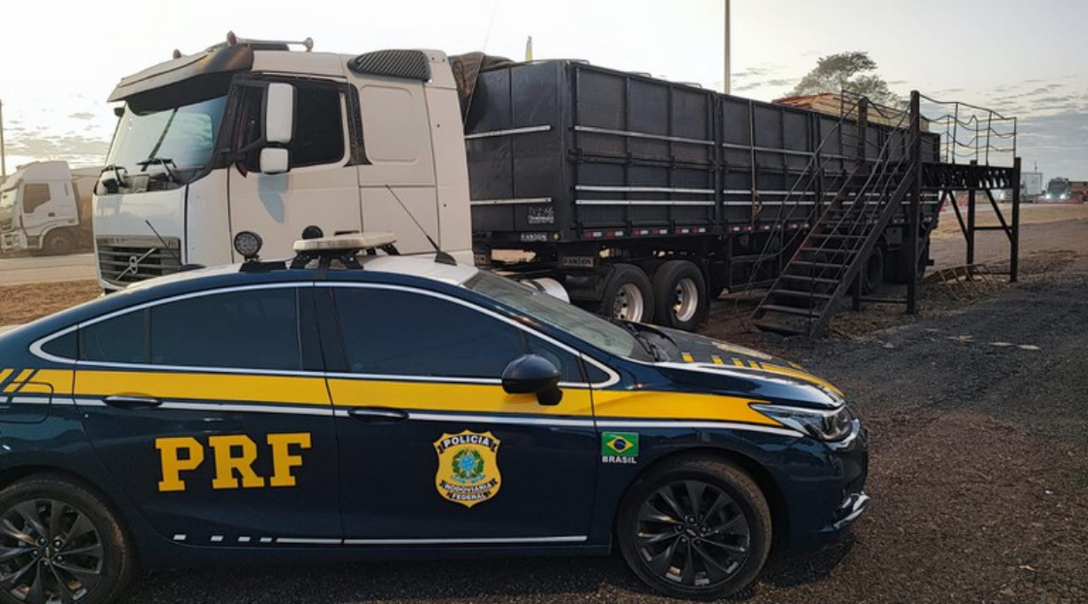 Em Rondonópolis, PRF apreende cinco veículos de carga por emissões ilegais de poluentes 1