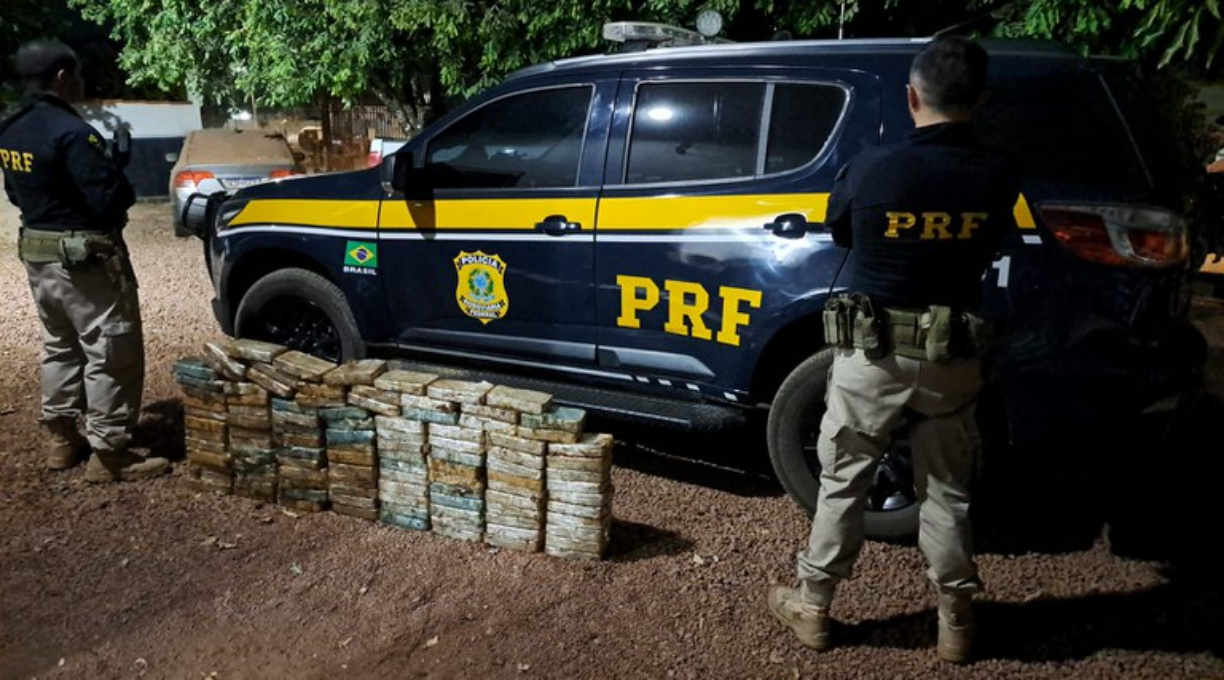 PRF apreende 103 kg de cocaína na BR-163 em Terra Nova do Norte-MT 1