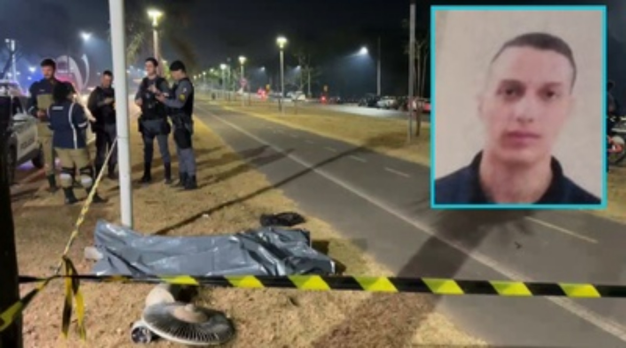 Jovem de 21 anos morre ao cair com moto e colidir em poste em Sinop 1