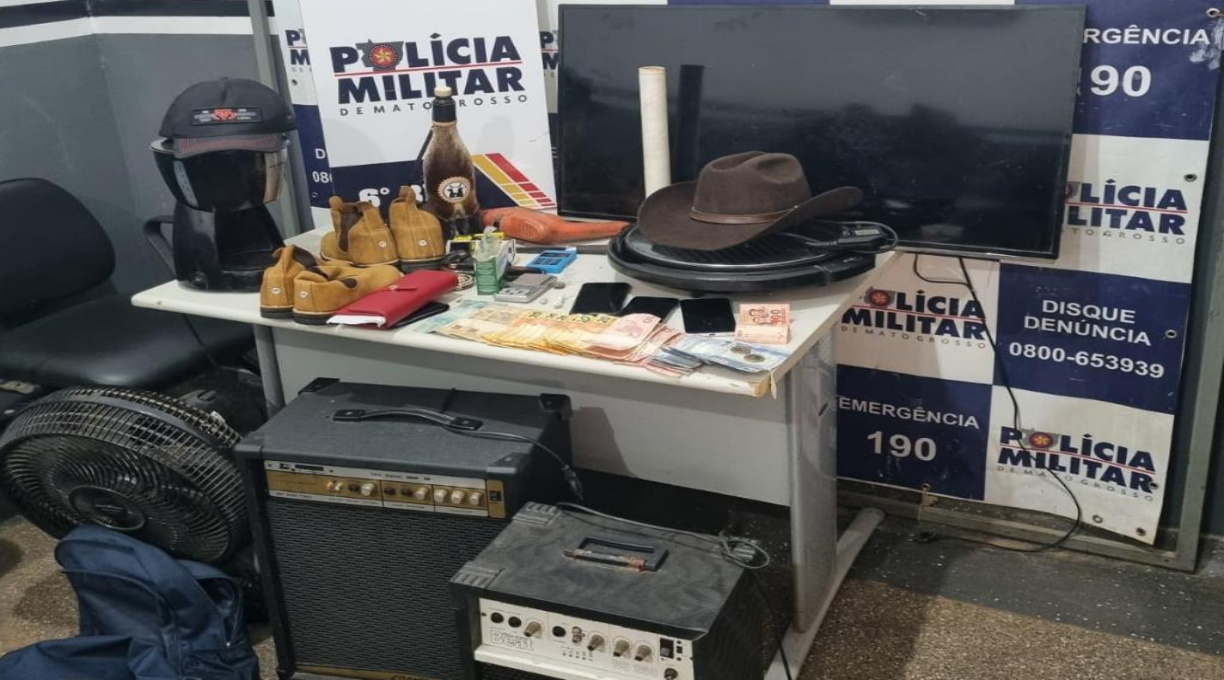 Casal é preso pela Polícia Militar por furto, receptação e tráfico de drogas 1