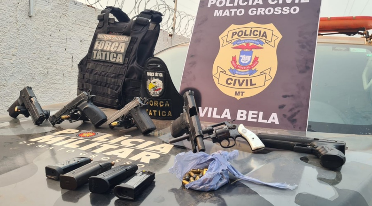 Seis faccionados morreram em Vila Bela da Santíssima Trindade ao confrontarem agentes da Polícia Civil e militares da Força Tática 4