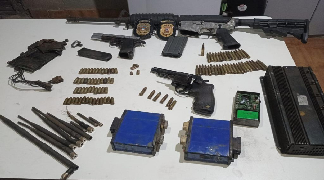 Polícia Civil investiga localização de armas em compartimento de caminhão em Confresa 1