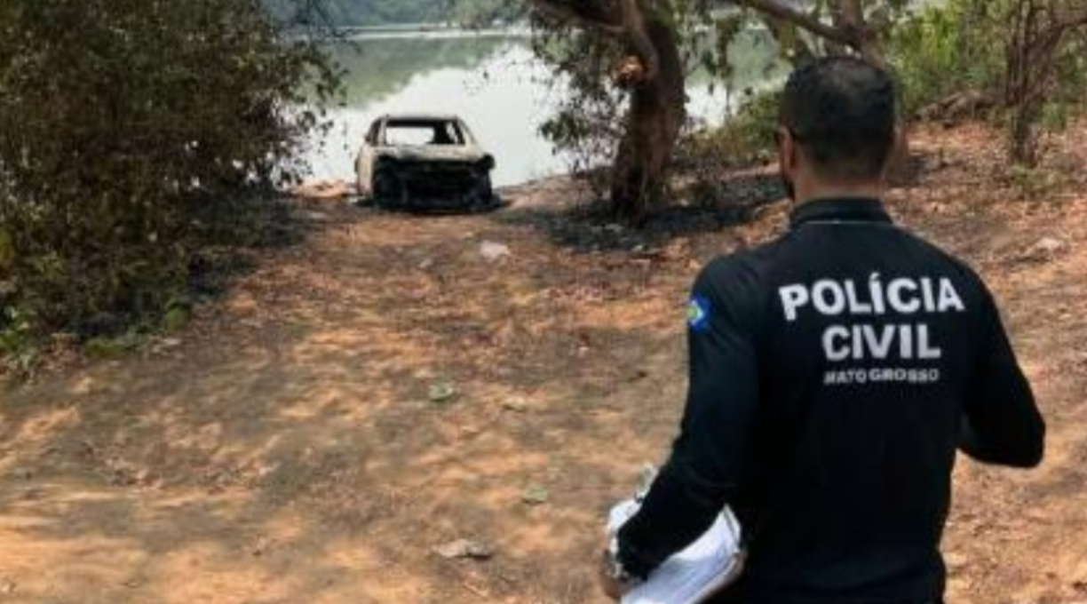 Corpos são encontrados carbonizados em porta-malas de veículo em Várzea Grande 1