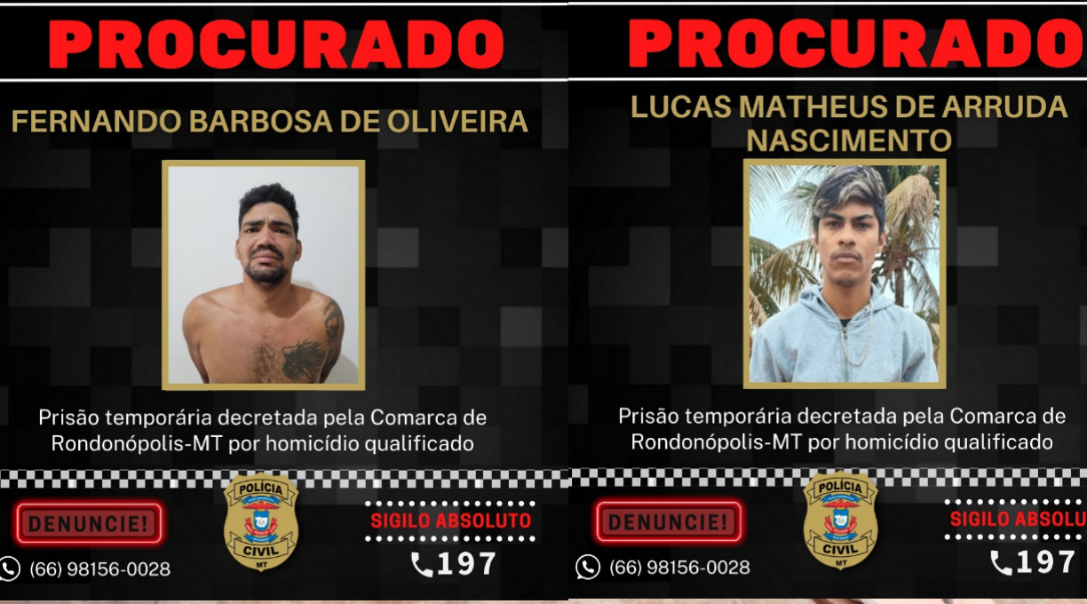 Polícia Civil procura por criminosos envolvidos em homicídio dentro da rodoviária de Rondonópolis 1