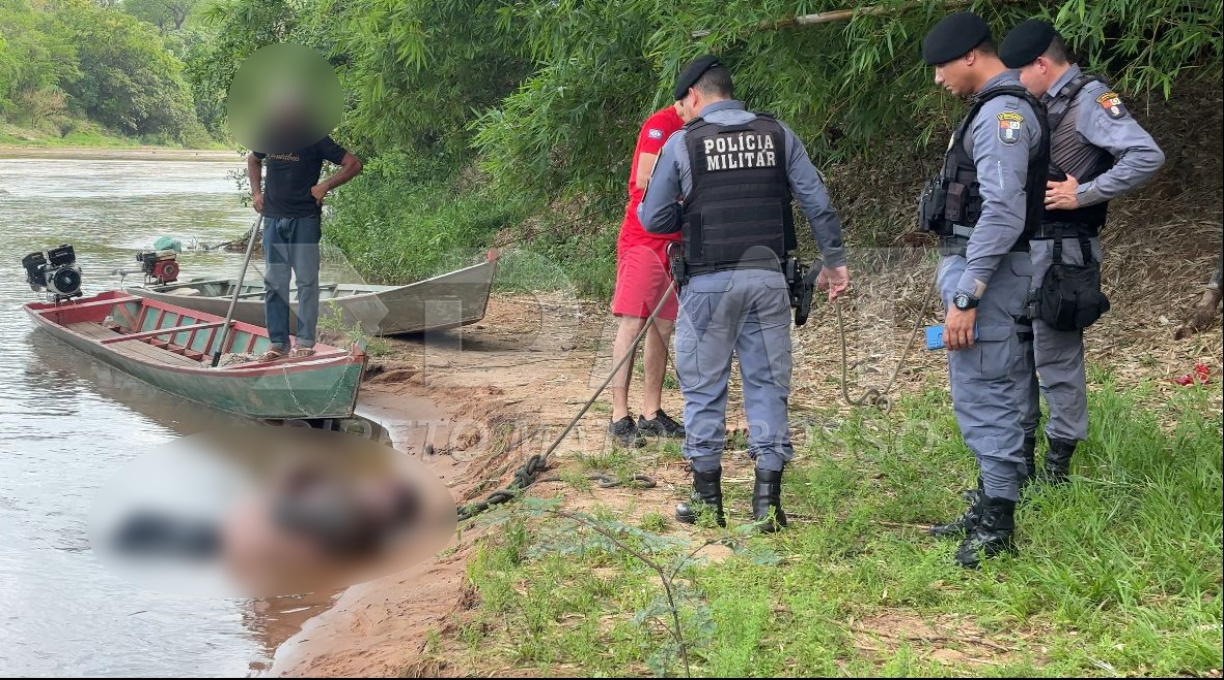 Cadáver do sexo masculino é encontrado boiando nas águas do Rio Vermelho, com pés, mãos e pescoço amarrados 1