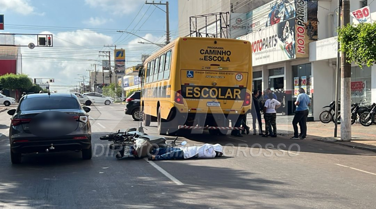 Mulher tem a cabeça esmagada em acidente de trânsito no centro de Rondonópolis 1