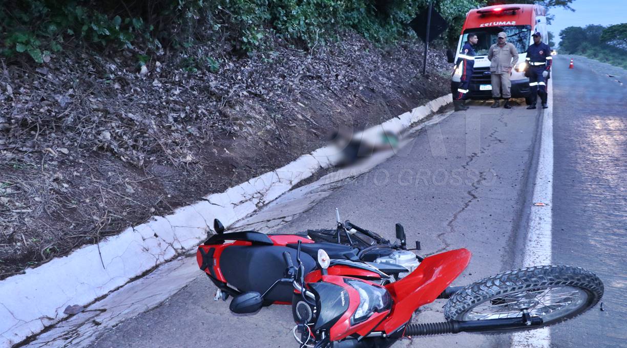 Motociclista de 42 anos morre vítima de acidente na BR-364 em Rondonópolis 1