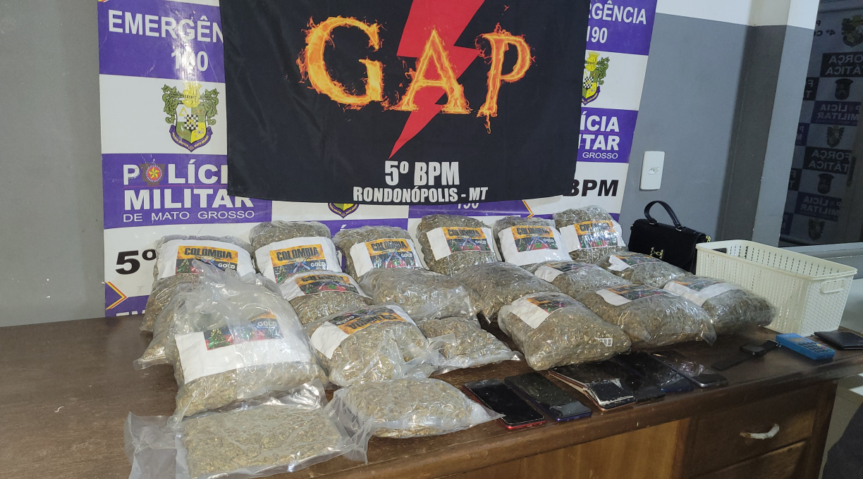 Grupo GAP apreende grande quantidade de super maconha e prende duas mulheres e um homem por tráfico de drogas 3