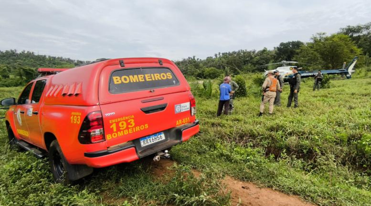 Bombeiros resgatam mulher que ficou seis dias perdida em área de mata em Jaciara 1