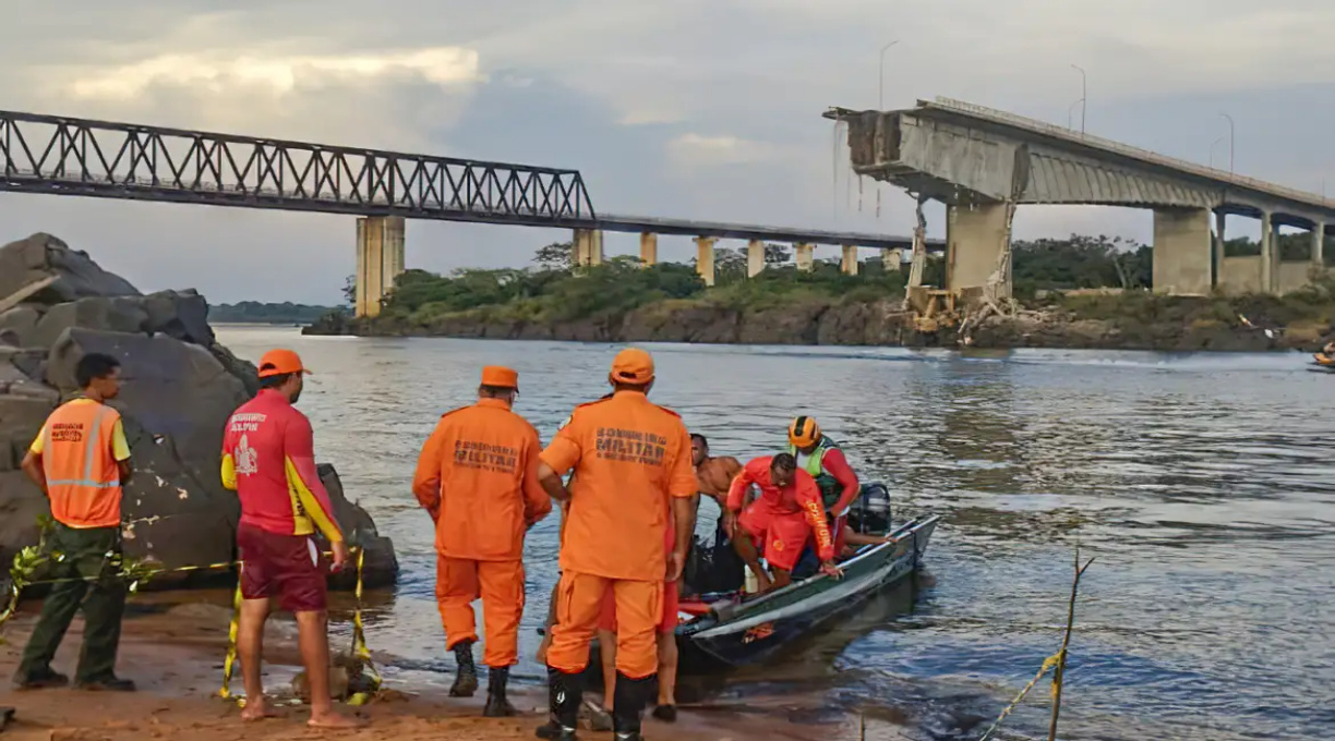 Queda de ponte entre Tocantins e Maranhão já tem 16 desaparecidos 1