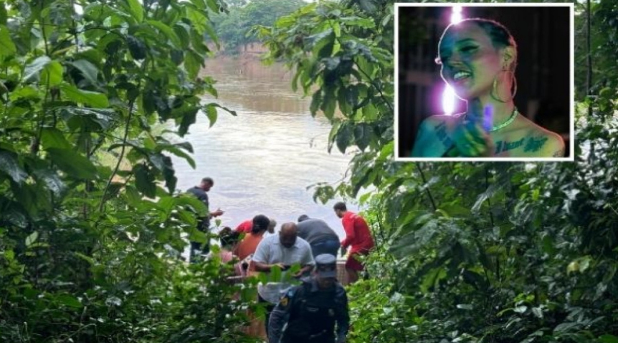 Cantora que estava desaparecida em Cuiabá é encontrada morta boiando em um rio, enrolada em um tapete 1