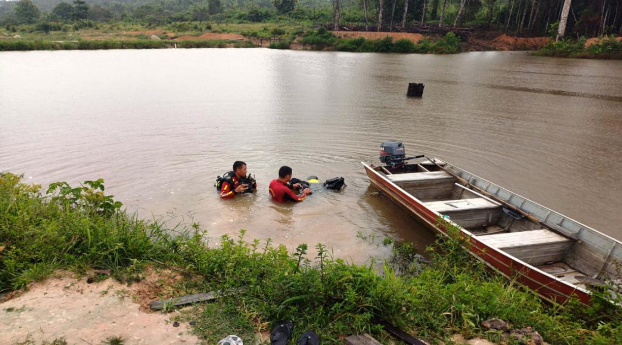 Bombeiros Militares localizam corpo de jovem que se afogou em represa 1