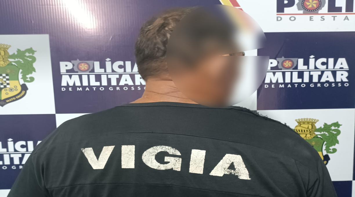 PM prende em flagrante, em Jaciara, um indivíduo por tentativa de homicídio 1