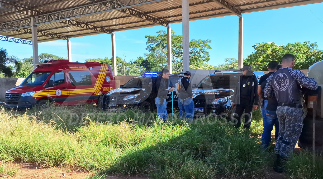 DHPP, com o apoio do Corpo de Bombeiros, reinicia as buscas em cemitério clandestino em Rondonópolis 1