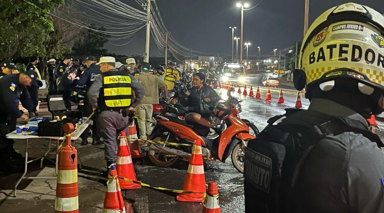 Operação Lei Seca multa 47 motociclistas e remove 27 motos em Cuiabá 1