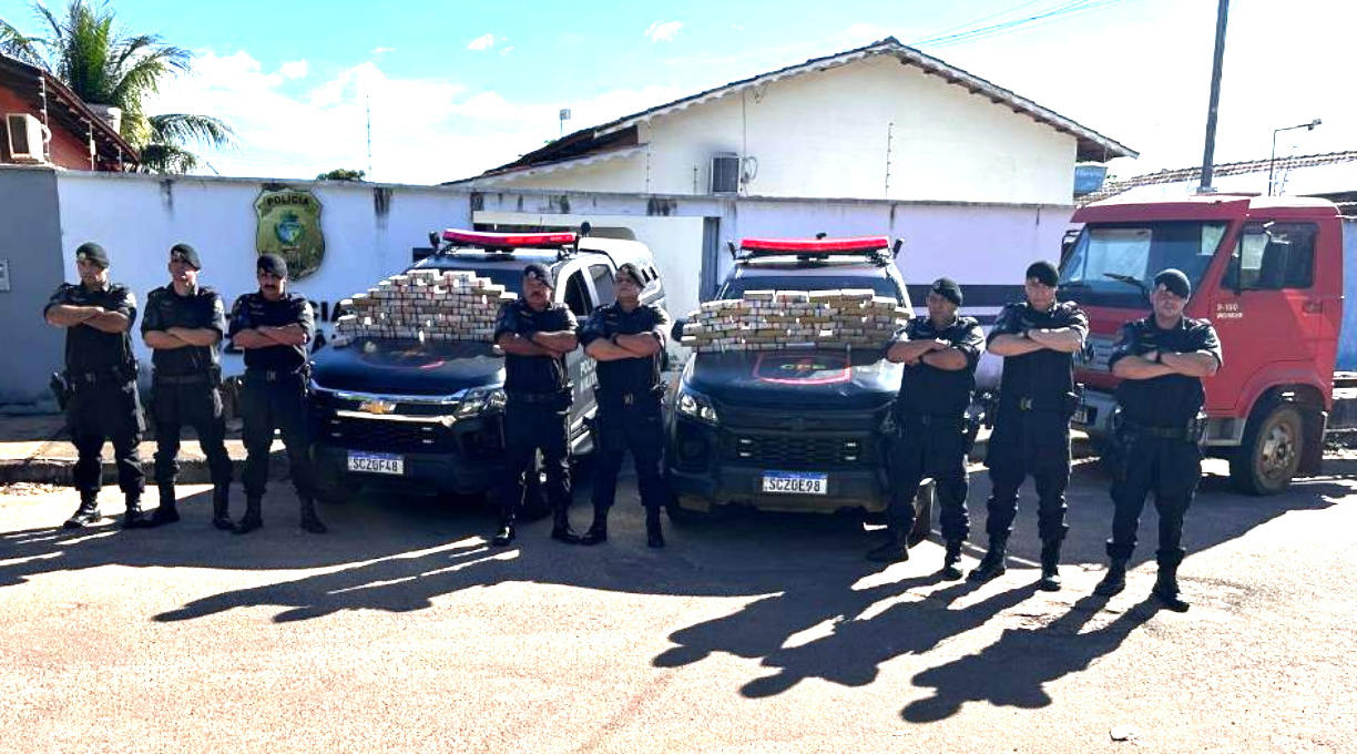 Força Integrada apreende cerca de 125kg de pasta base de cocaína em operação interestadual 1